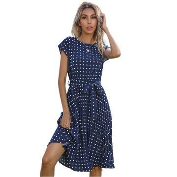 Women’s Polka Dot Midi Dress